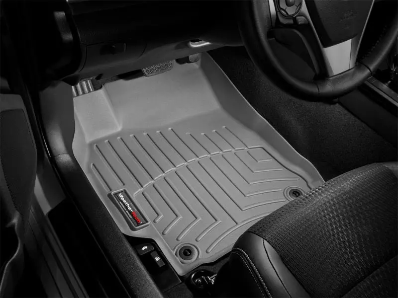 Weathertech Front Floorliners For 2009+ Acura Tsx – Grey Custom Fit 1