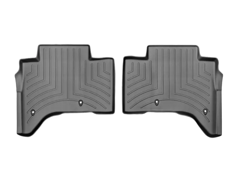Weathertech Rear Floorliner For 2013+ Land Rover Range Rover – Standard Wheelbase With 2Nd-Row Console, Black 1