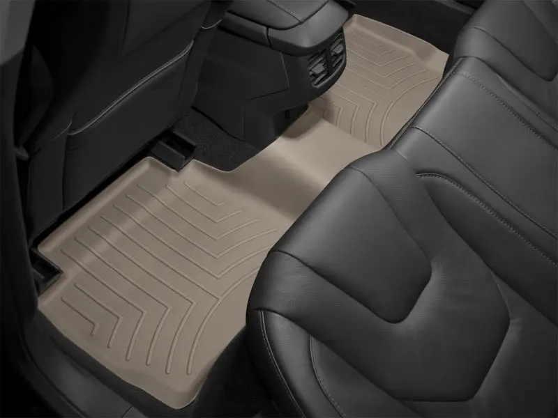 Weathertech Tan Rear Floorliner For 2013+ Bmw 7-Series 1