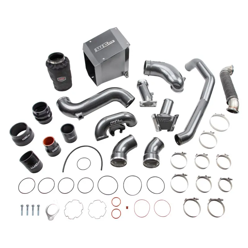 Wehrli Custom Stage 3 High-Flow Performance Bundle For 2006–2007 Chevrolet Lbz Duramax 6.6L – Wcfab Grey Finish 1