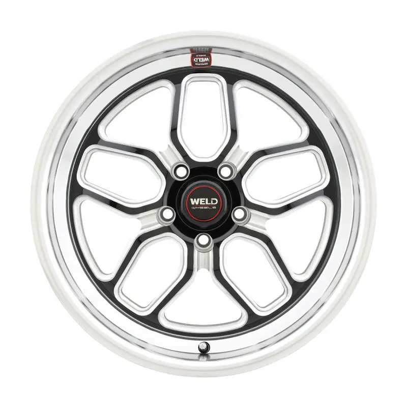 Weld S107 Laguna Gloss Black Wheel – 18X9.5", 5X120.7, Zero Offset, 5.25" Backspace, 78.1Mm Hub Bore 1