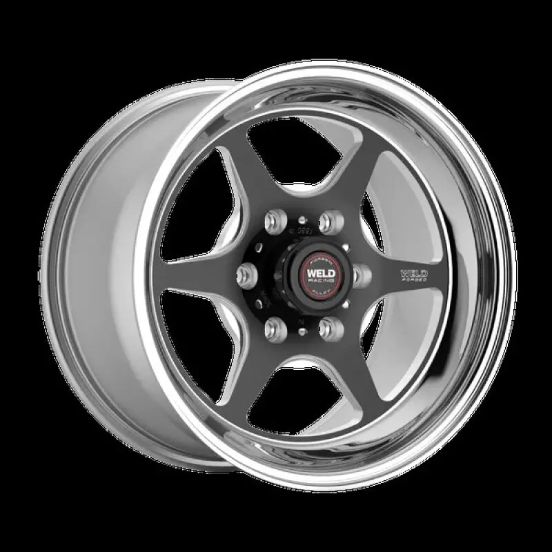 Weld S79 Hd Black Center Polished Shell Wheel – 20X10In, 6X135 Bolt Pattern, 7In Backspace 1