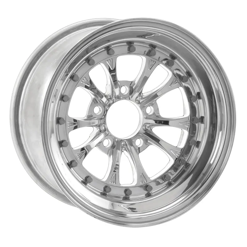 Weld Vitesse 15X6 Polished Aluminum Wheel – 5X4.5 Bolt Pattern, 3.5In Backspace 1