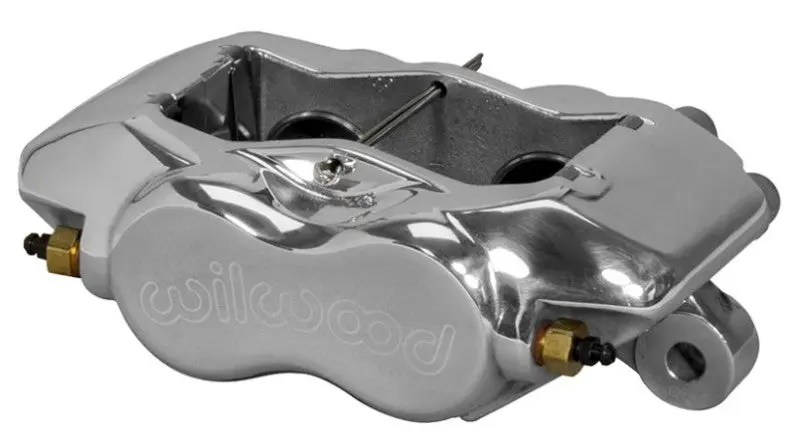 Wilwood Forged Dynalite Caliper – Polished Finish, 1.62-Inch Pistons, 0.38-Inch Disc Thickness 1