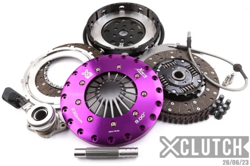 Xclutch Twin-Sprung Organic Clutch Kit For 2013–2018 Ford Focus St 2.0L 1