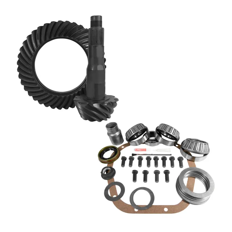 Yukon Gear & Axle 10.5" Ring And Pinion Install Kit For Ford – 3.73 Ratio, Rear Axle 1